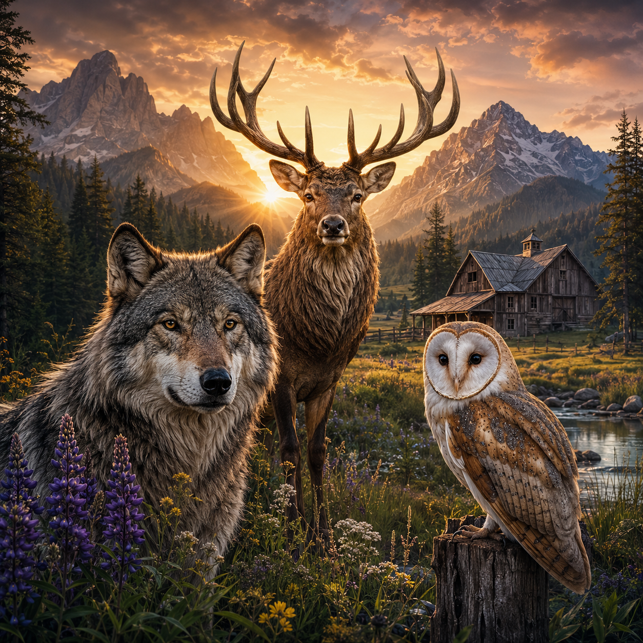 Animals, Nature & Country Life