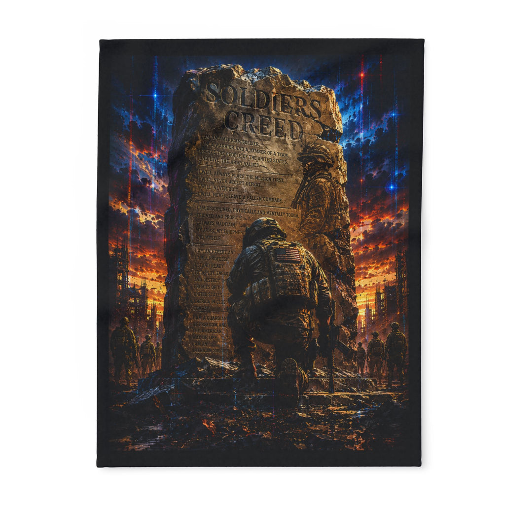 Soldiers Creed Fleece Banket