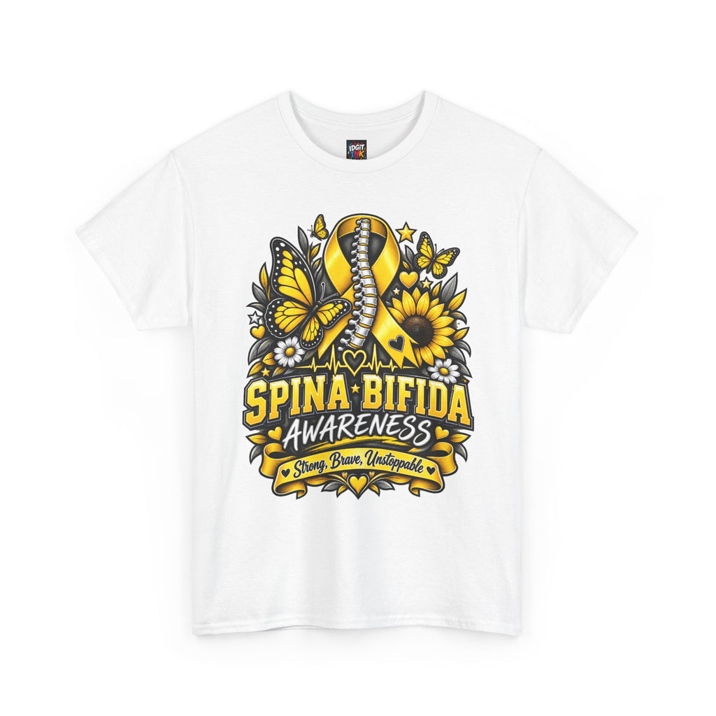 Spina Bifida Awareness Yellow Ribbon, Sunflower