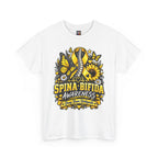 Spina Bifida Awareness Yellow Ribbon, Sunflower