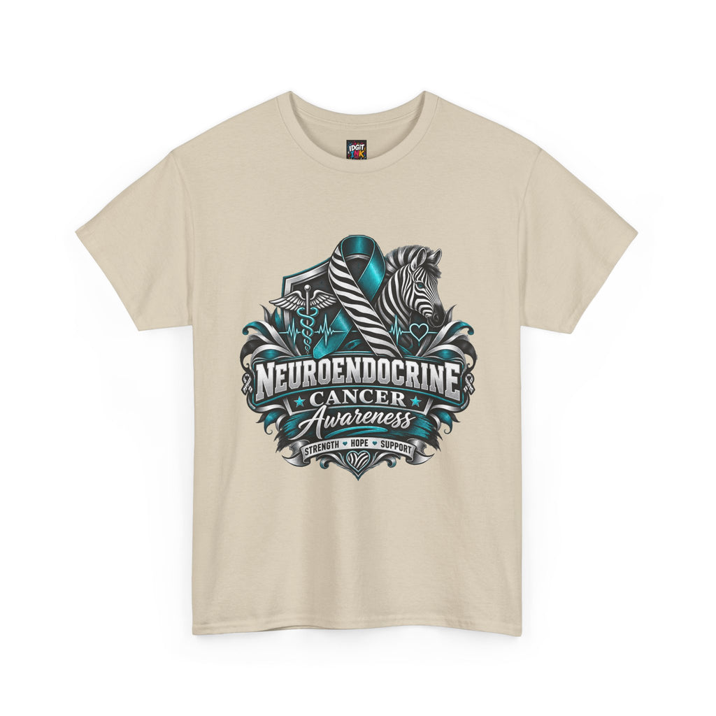 Neuroendocrine Cancer Awareness  Teal Ribbon Support Tee
