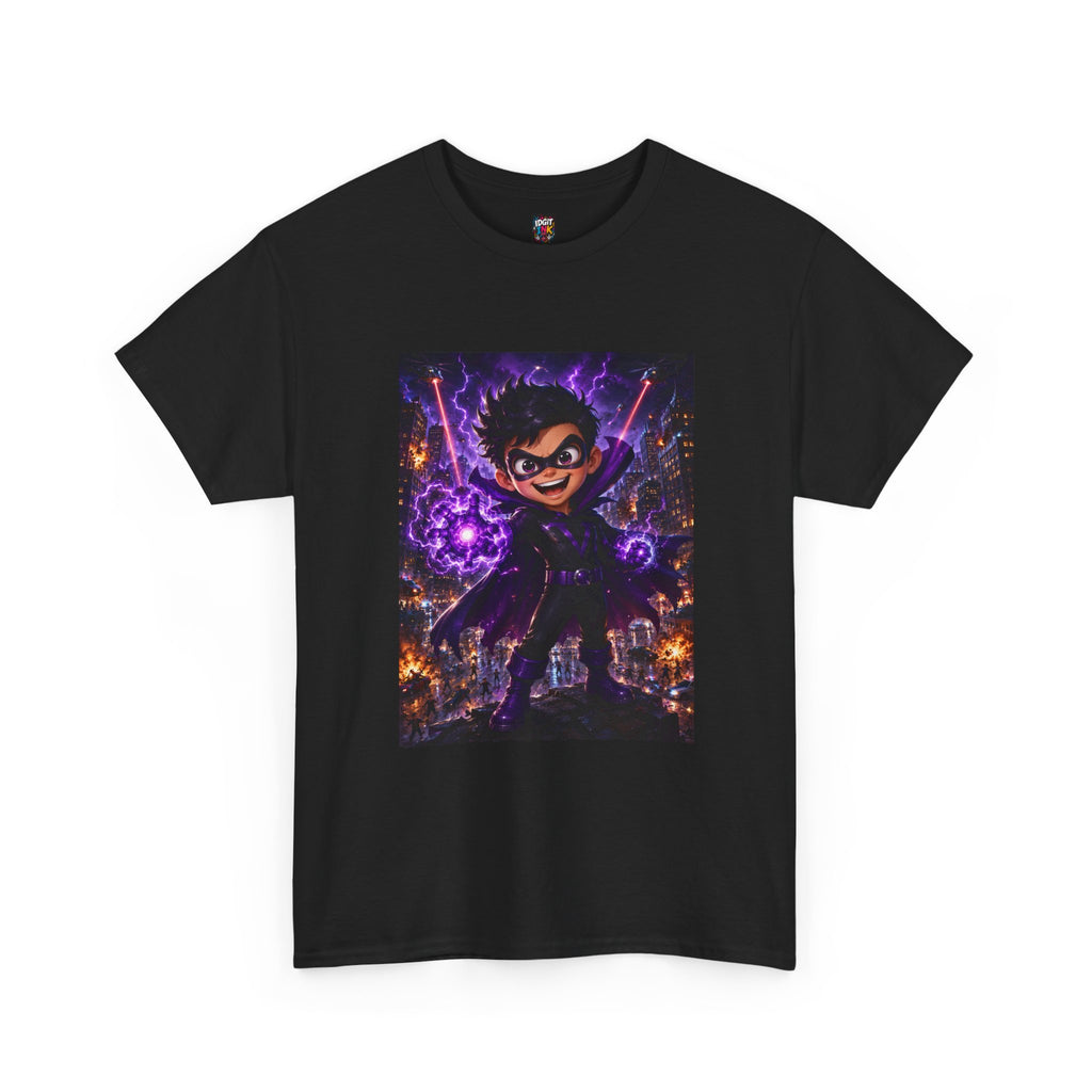 Neon Purple Superhero