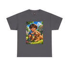 Boy and Puppy — Unisex Graphic T-Shirt product image 10 | Idgit Ink