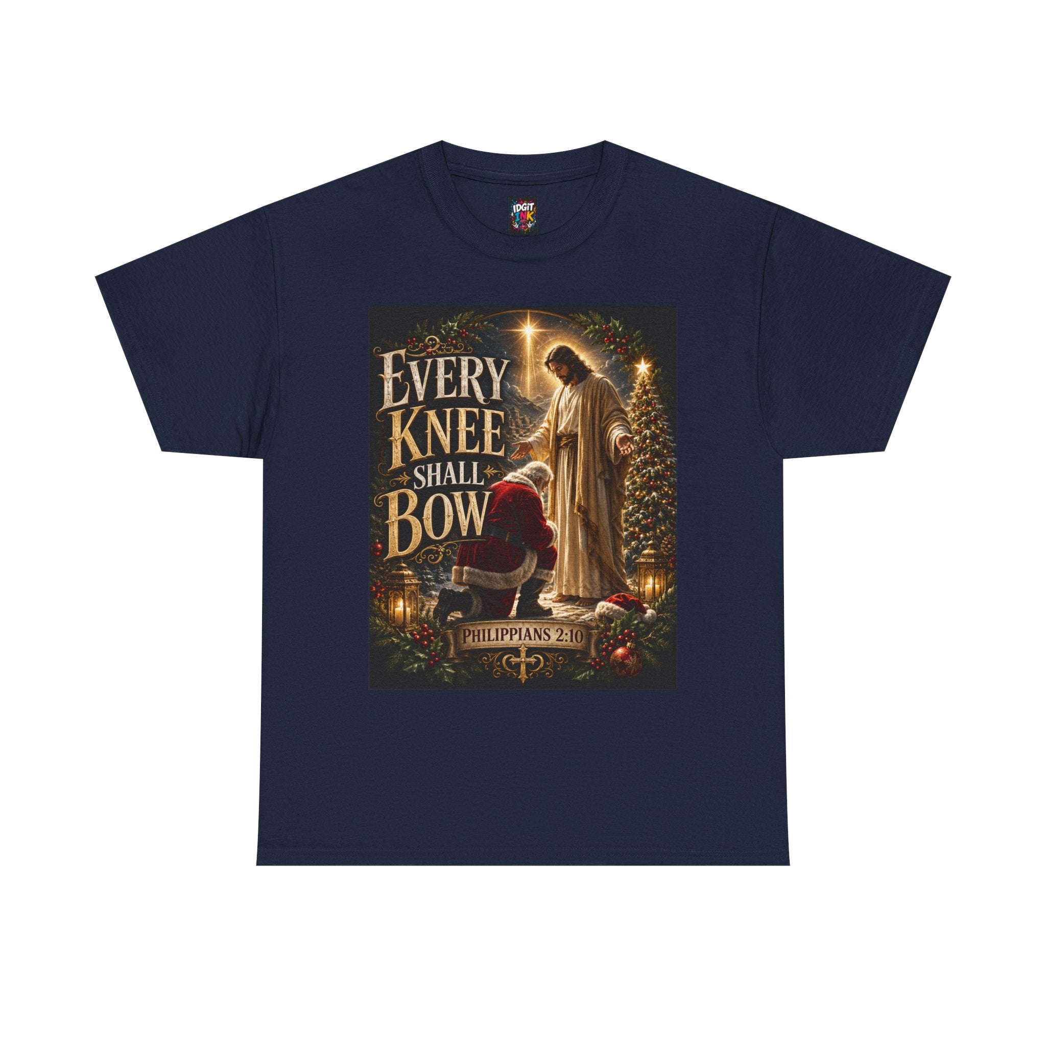 Every Knee Shall Bow Christian T‑Shirt