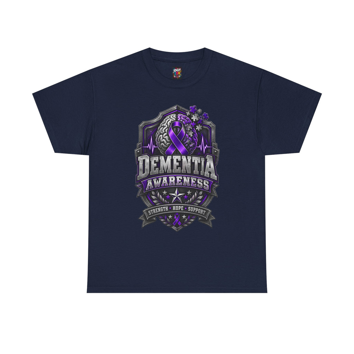 Dementia Awareness T-Shirt  Strength, Hope & Support