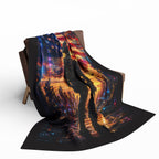 Veteran American Flag — Cozy Fleece Blanket