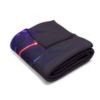 Superhero Kid Purple Energy Fleece — Cozy Fleece Blanket