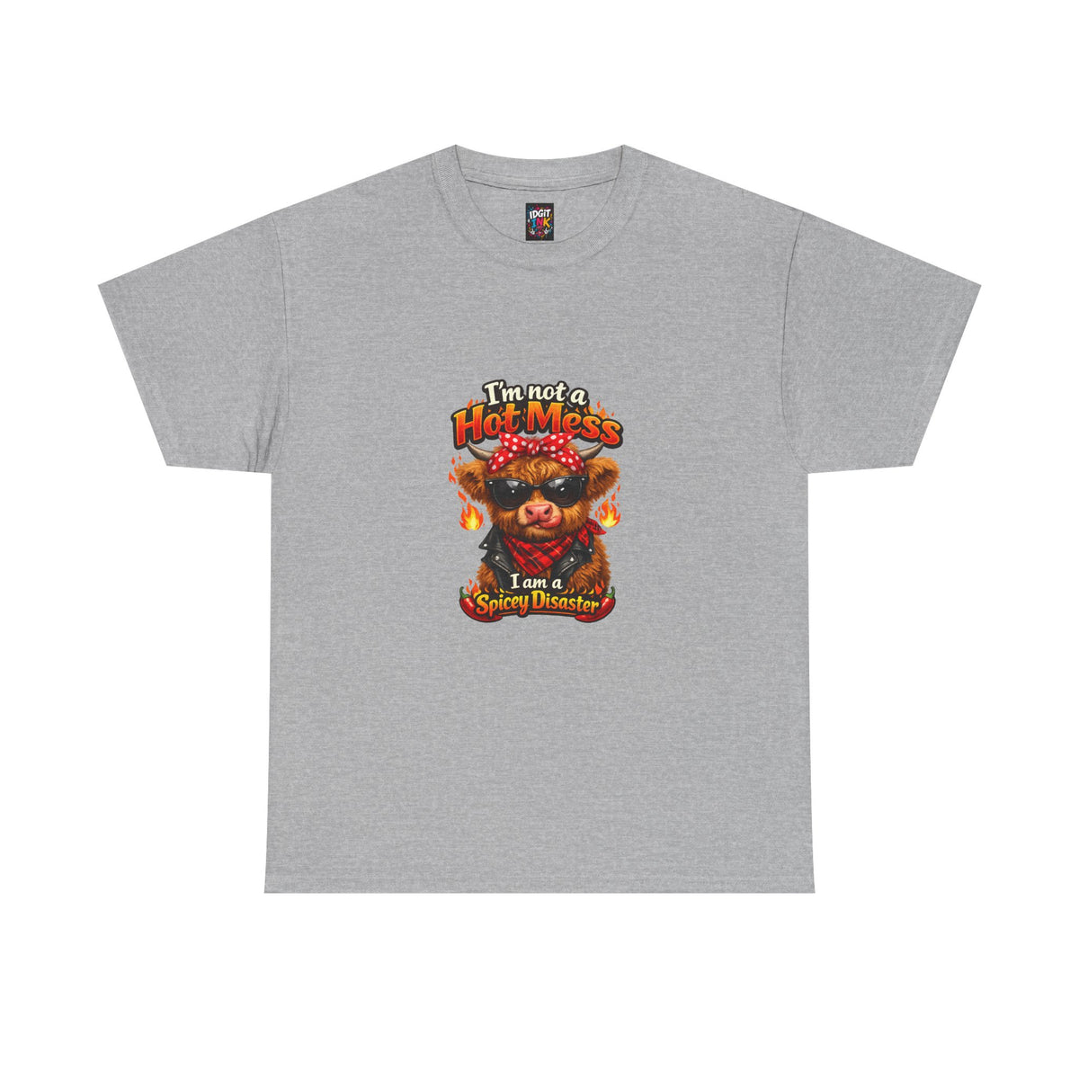 Hot Mess Tee product image 4 | Idgit Ink
