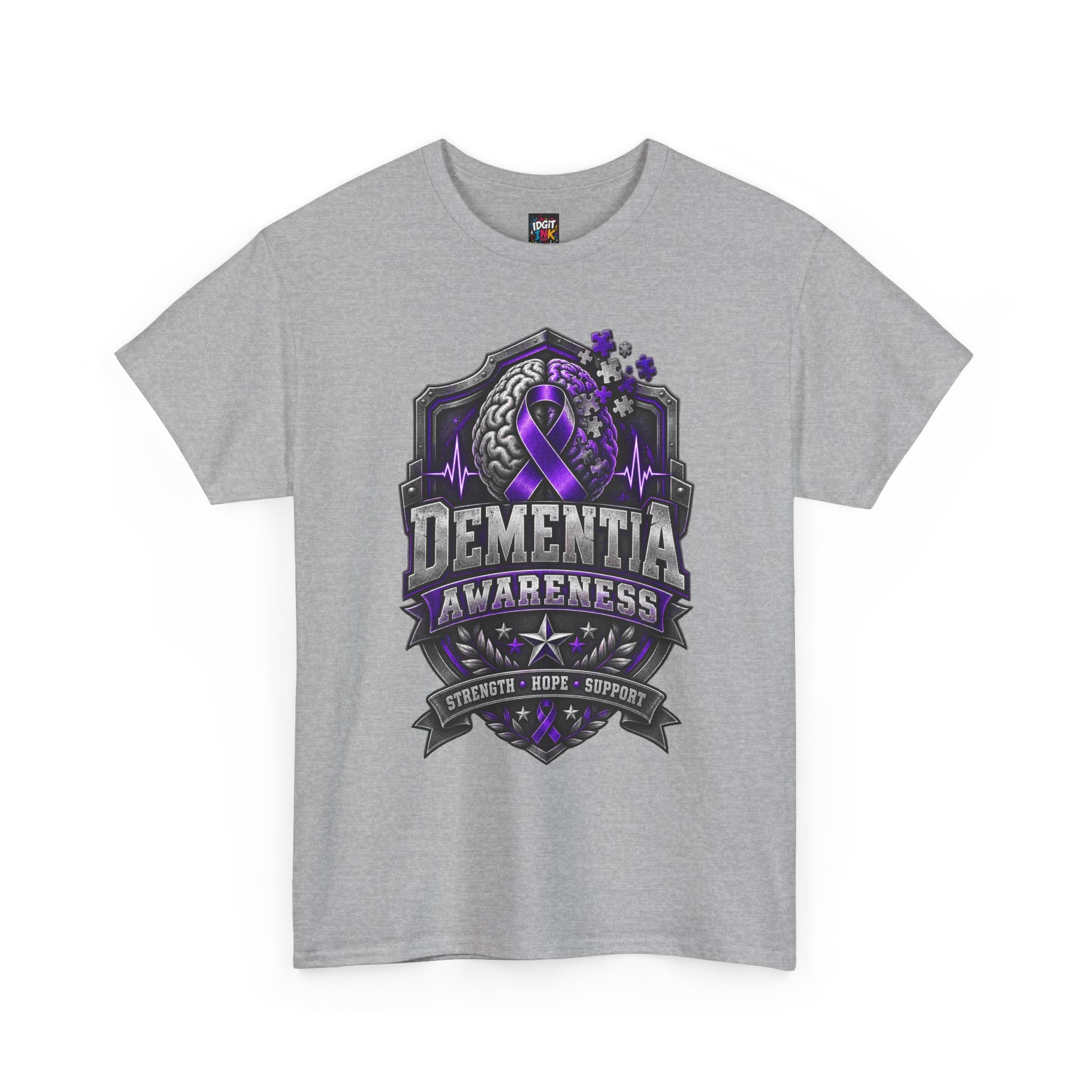 Dementia Awareness T-Shirt  Strength, Hope & Support
