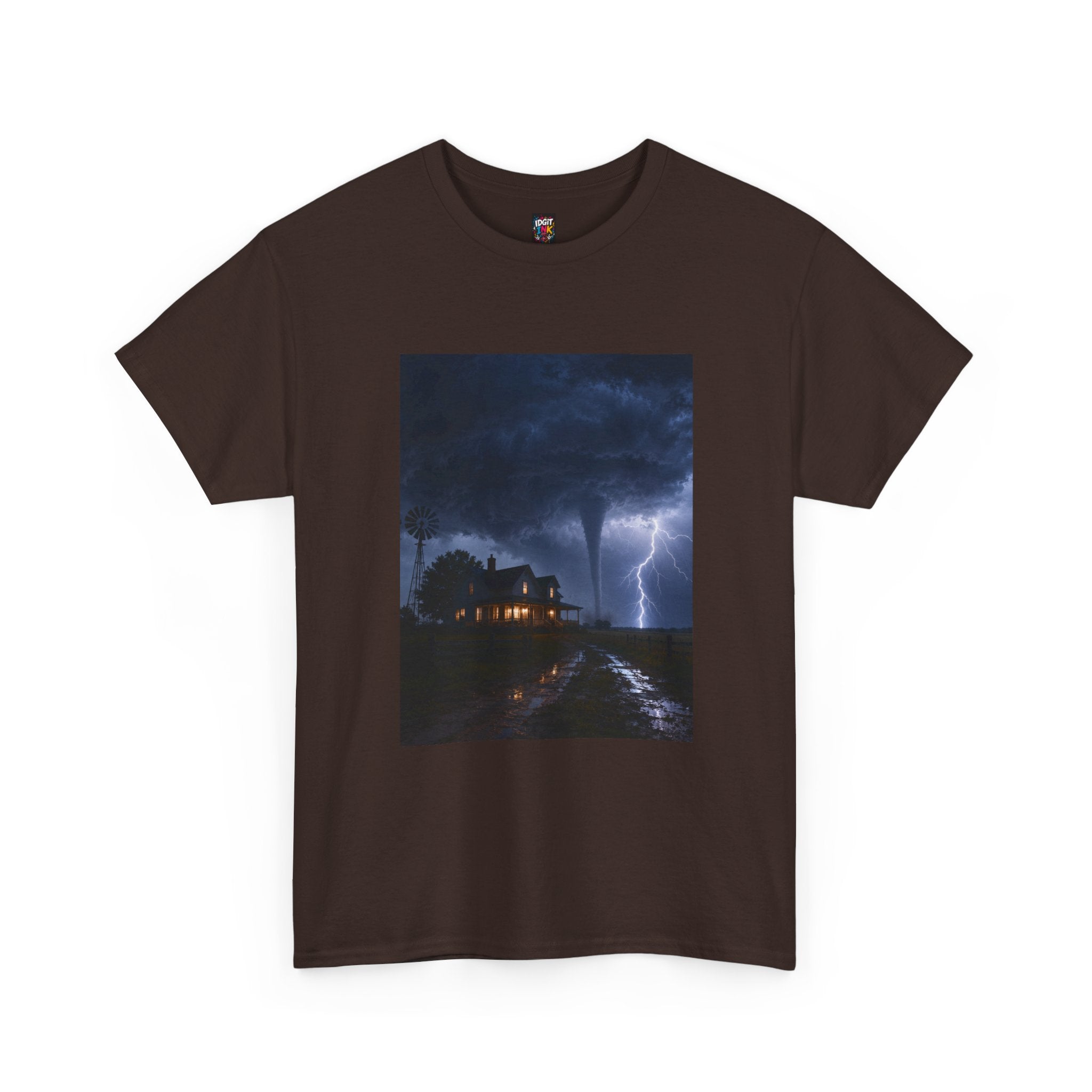 Stormy Night House