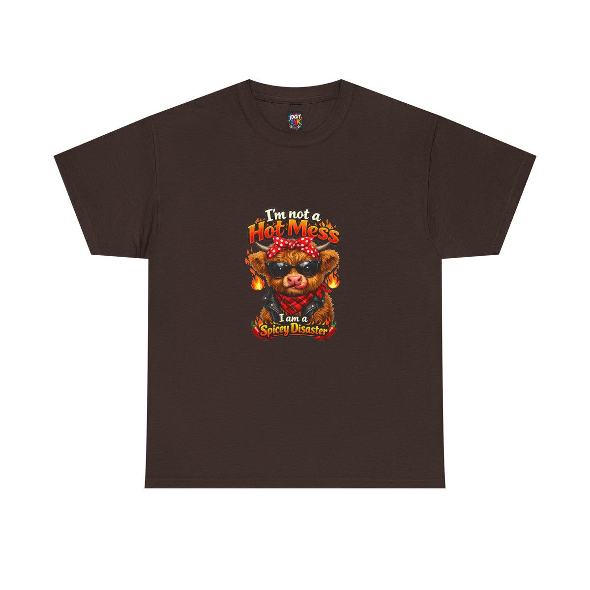 Hot Mess Tee product image 8 | Idgit Ink