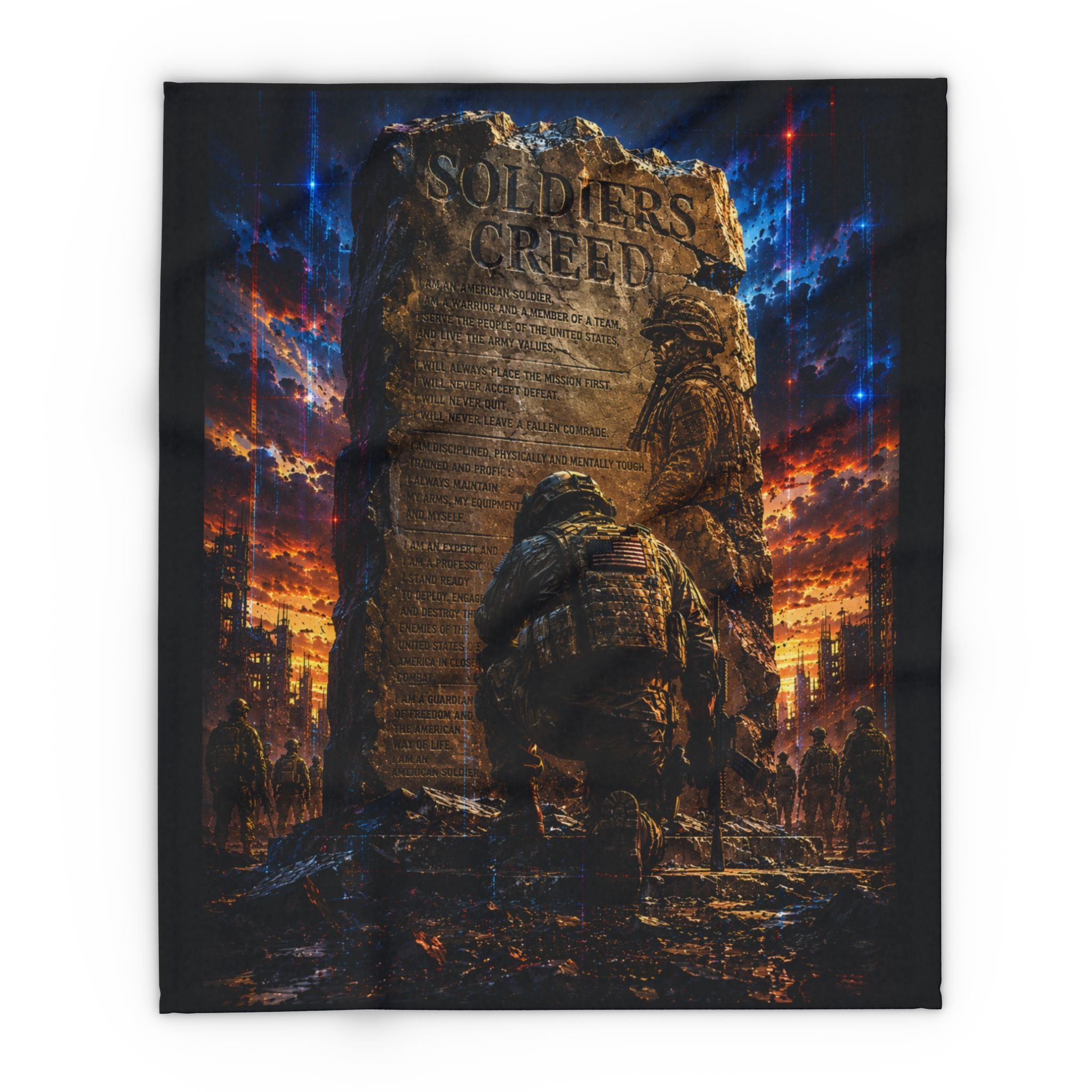 Soldiers Creed Fleece Banket