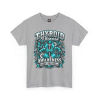 Thyroid Disease  Teal Ribbon Support T-Shirt