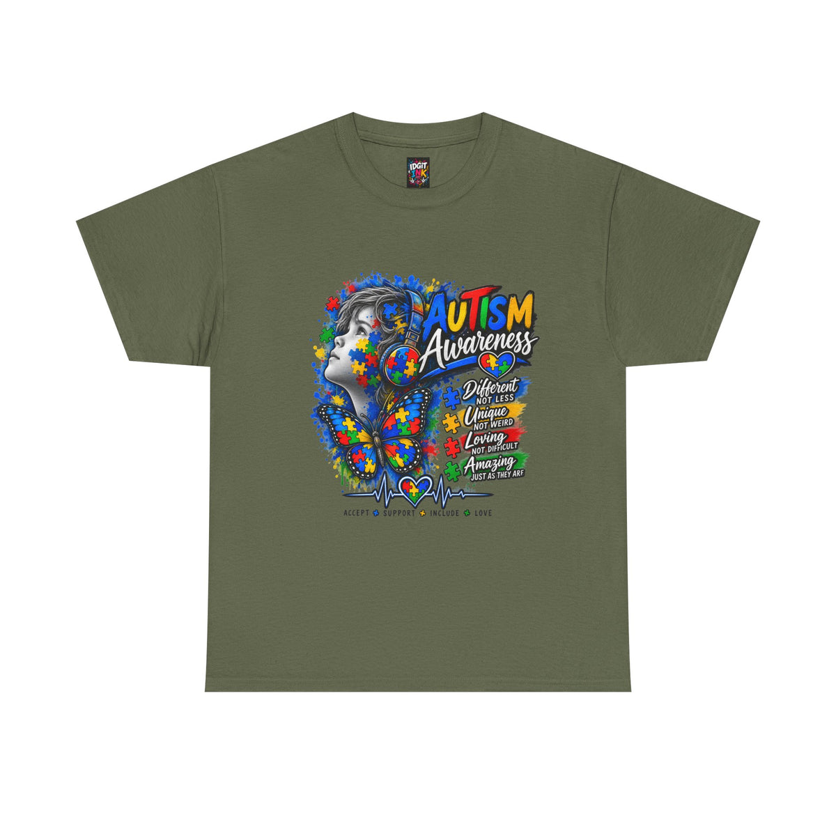 Autism Awareness Puzzle Tee