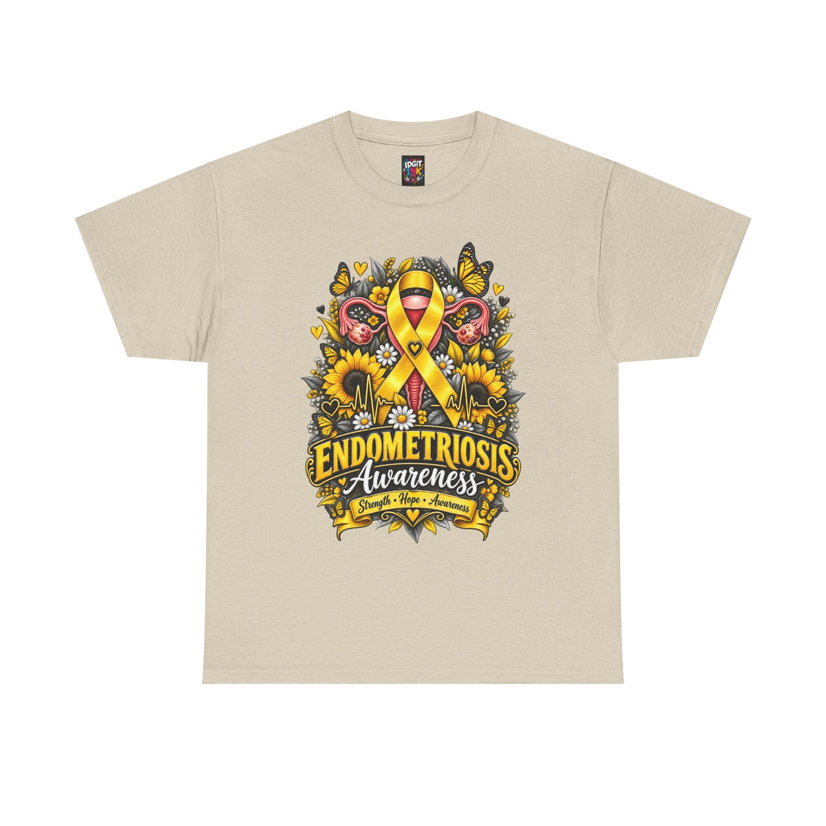 Endometriosis Awareness  Sunflower Support Tee