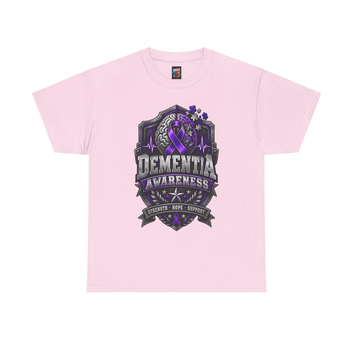 Dementia Awareness T-Shirt  Strength, Hope & Support