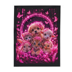 Pink Sparkle Cute Baby Animals — Unique Home Decor