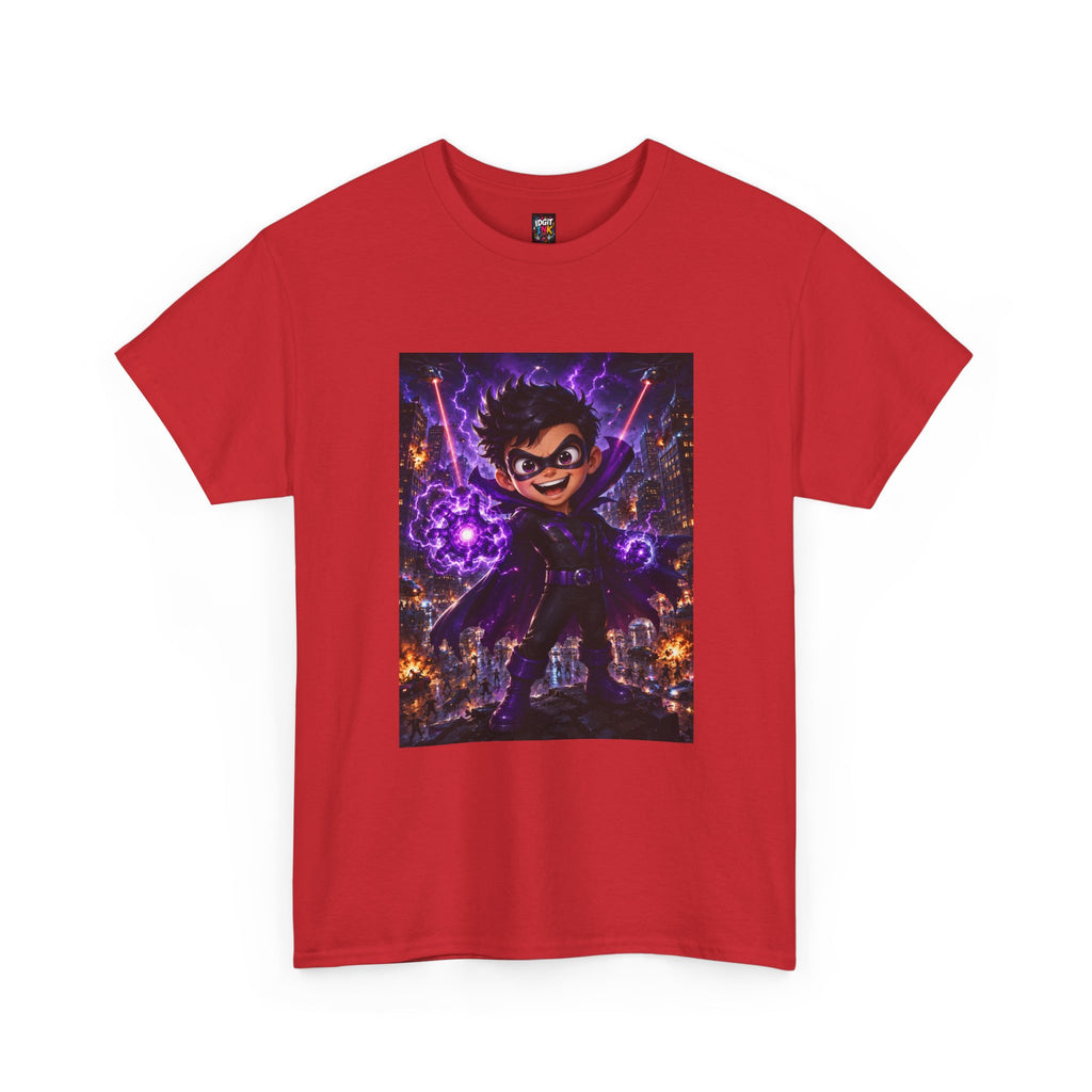 Neon Purple Superhero