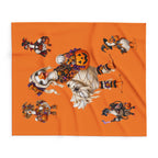 Halloween Goose Fleece Blanket