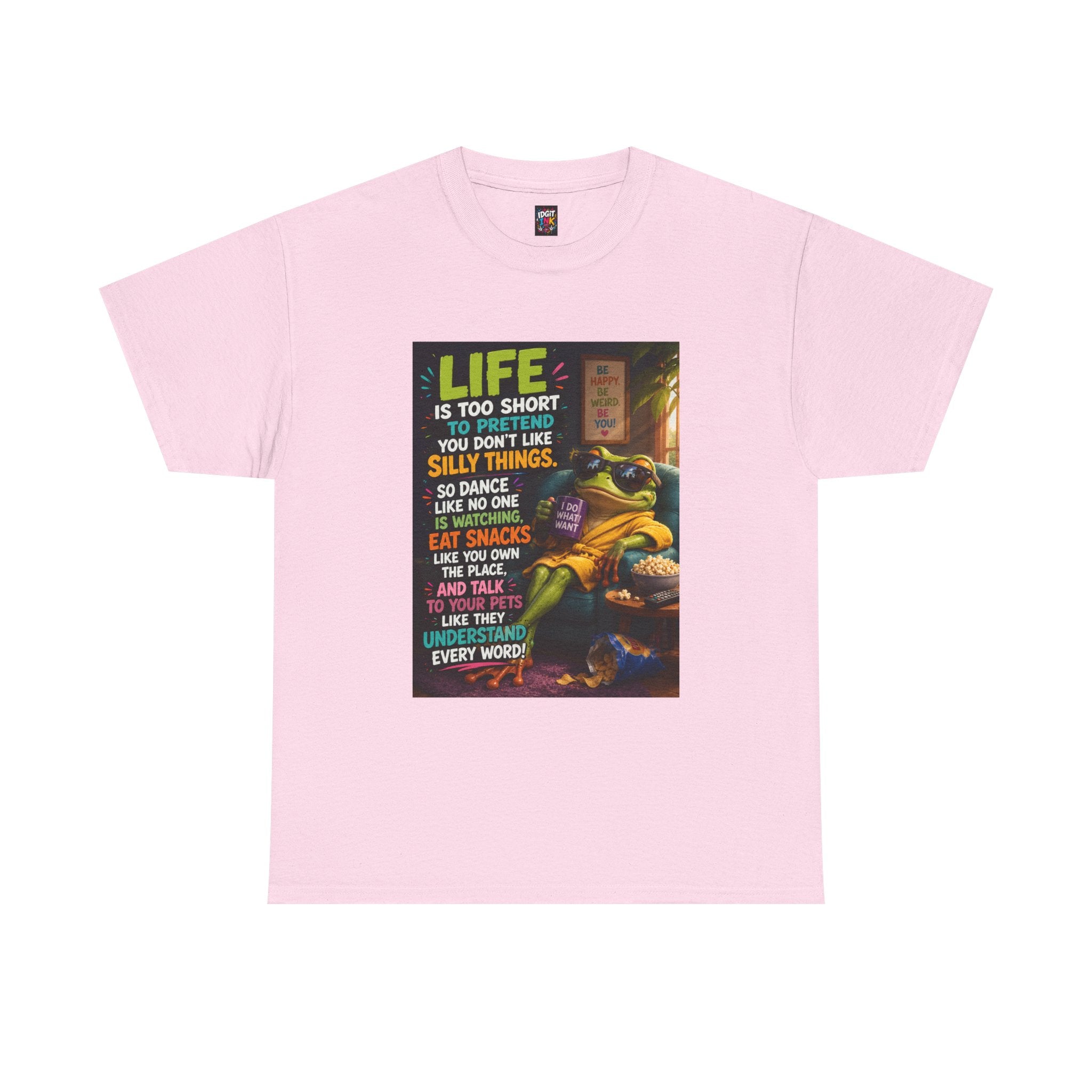 "Life Is Too Short" Motivational  Turtle