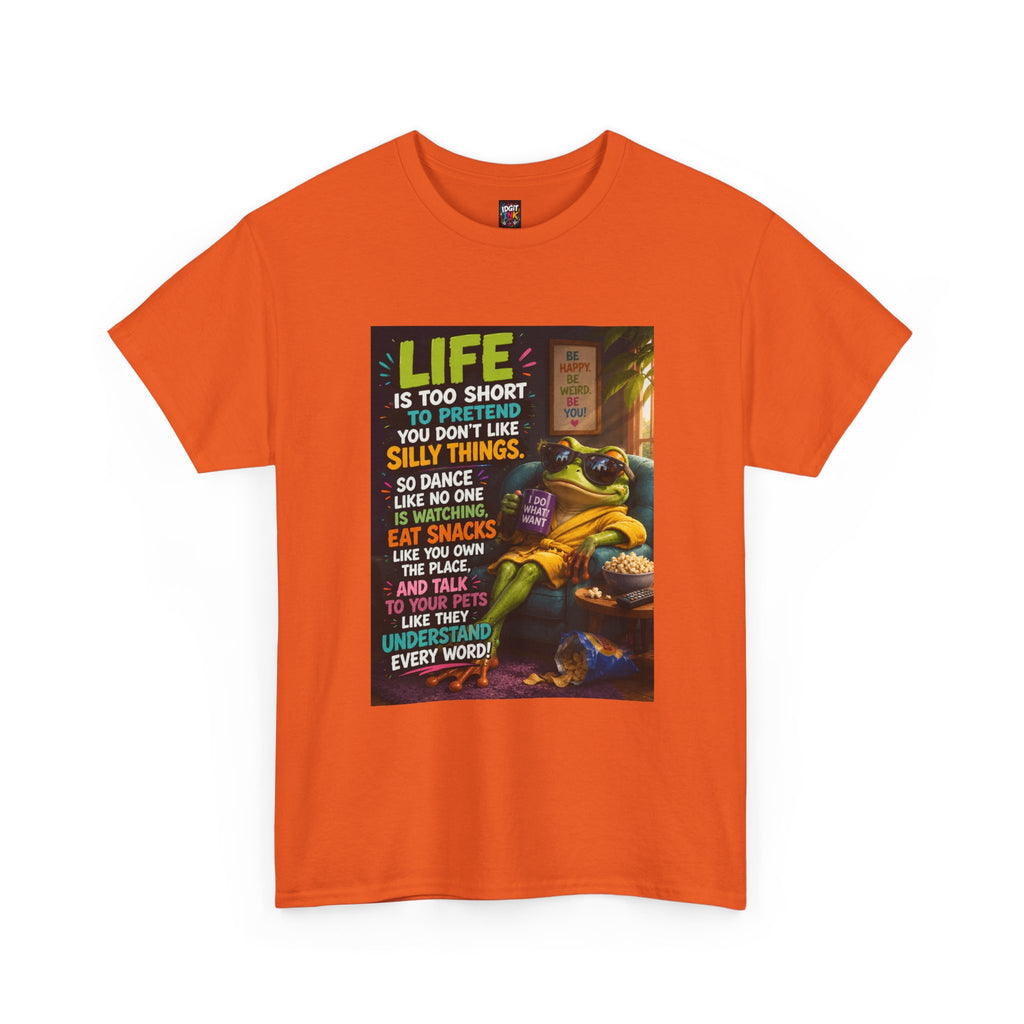 "Life Is Too Short" Motivational  Turtle