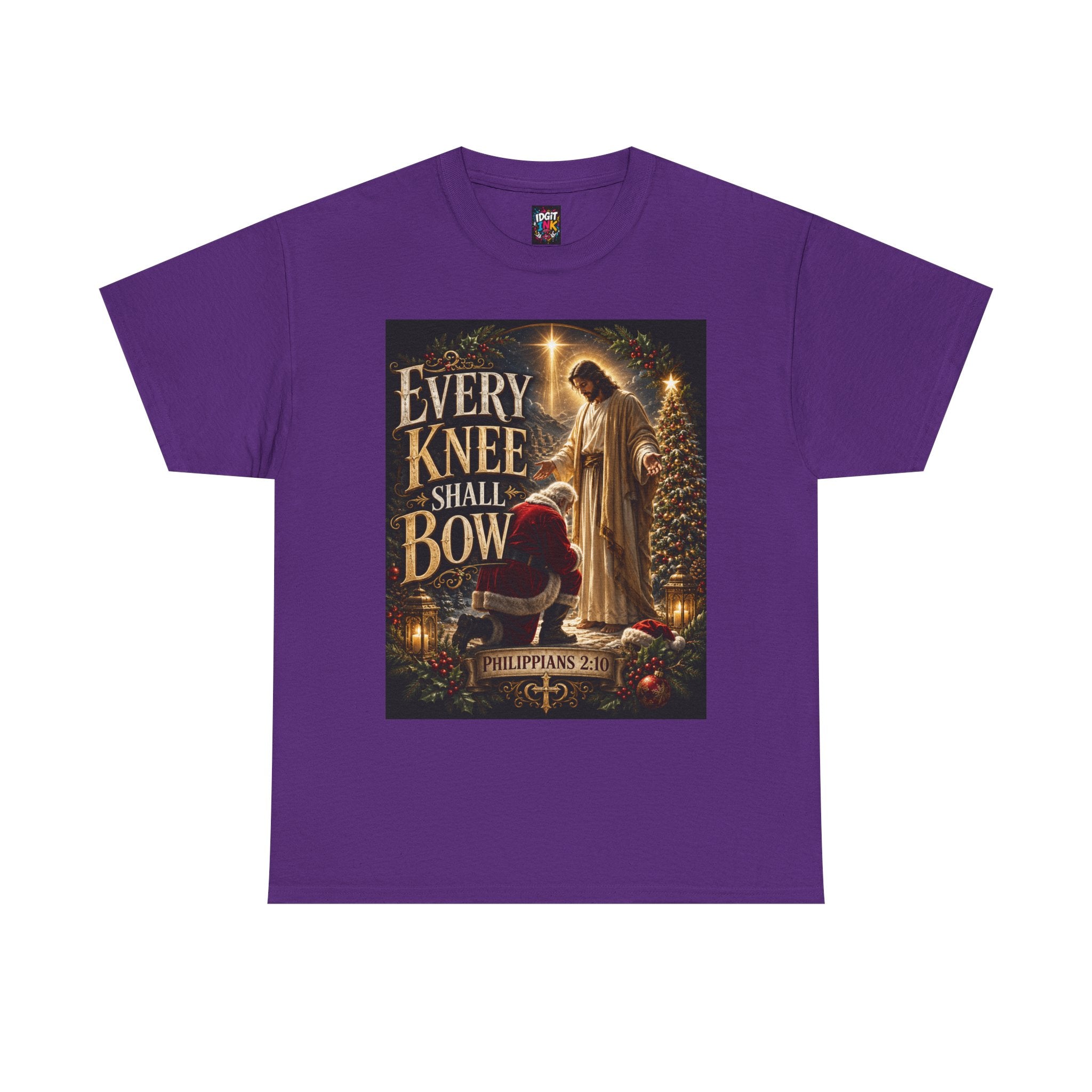 Every Knee Shall Bow Christian T‑Shirt