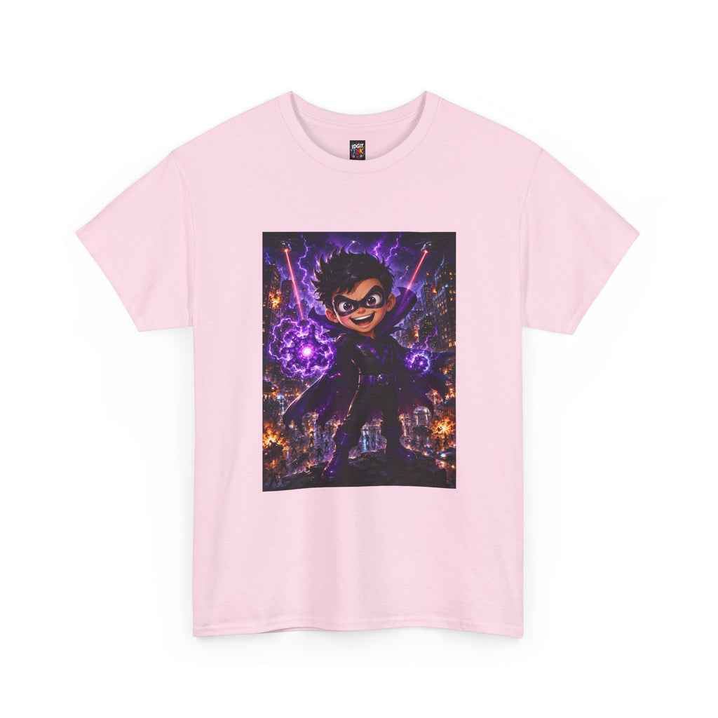 Neon Purple Superhero