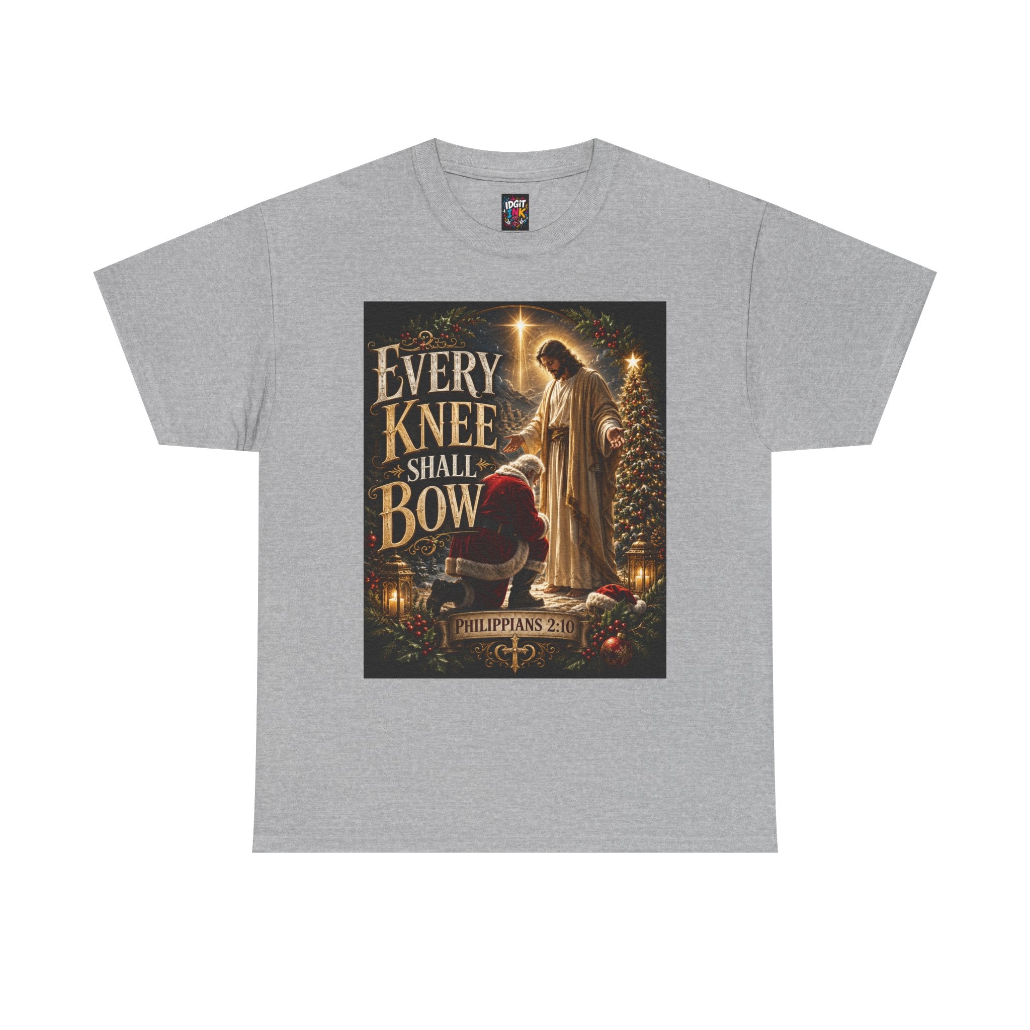 Every Knee Shall Bow Christian T‑Shirt