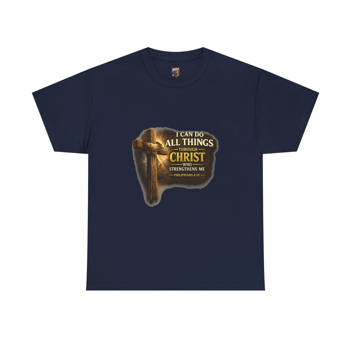 Philippians 4:13 Christian Faith Tee