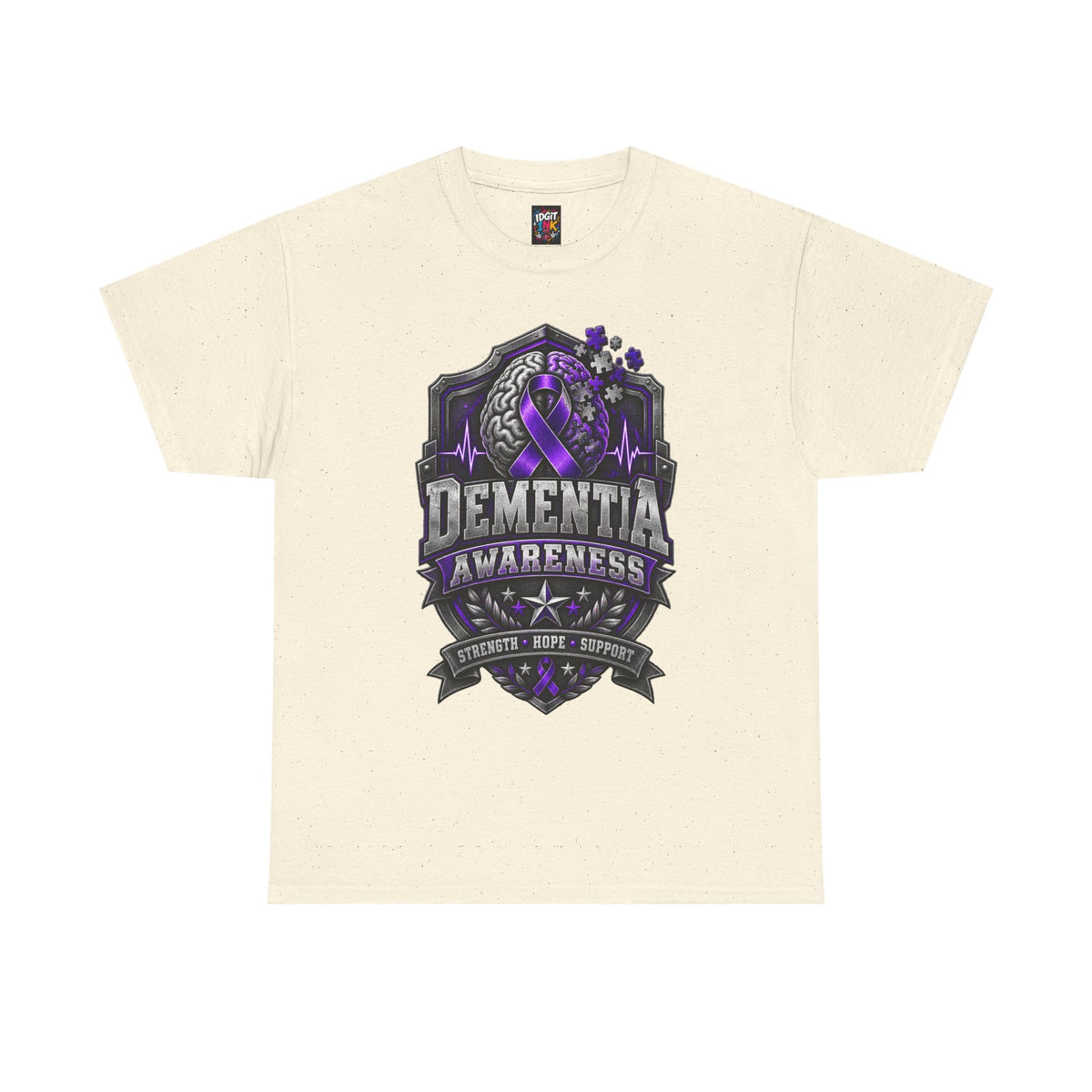 Dementia Awareness T-Shirt  Strength, Hope & Support
