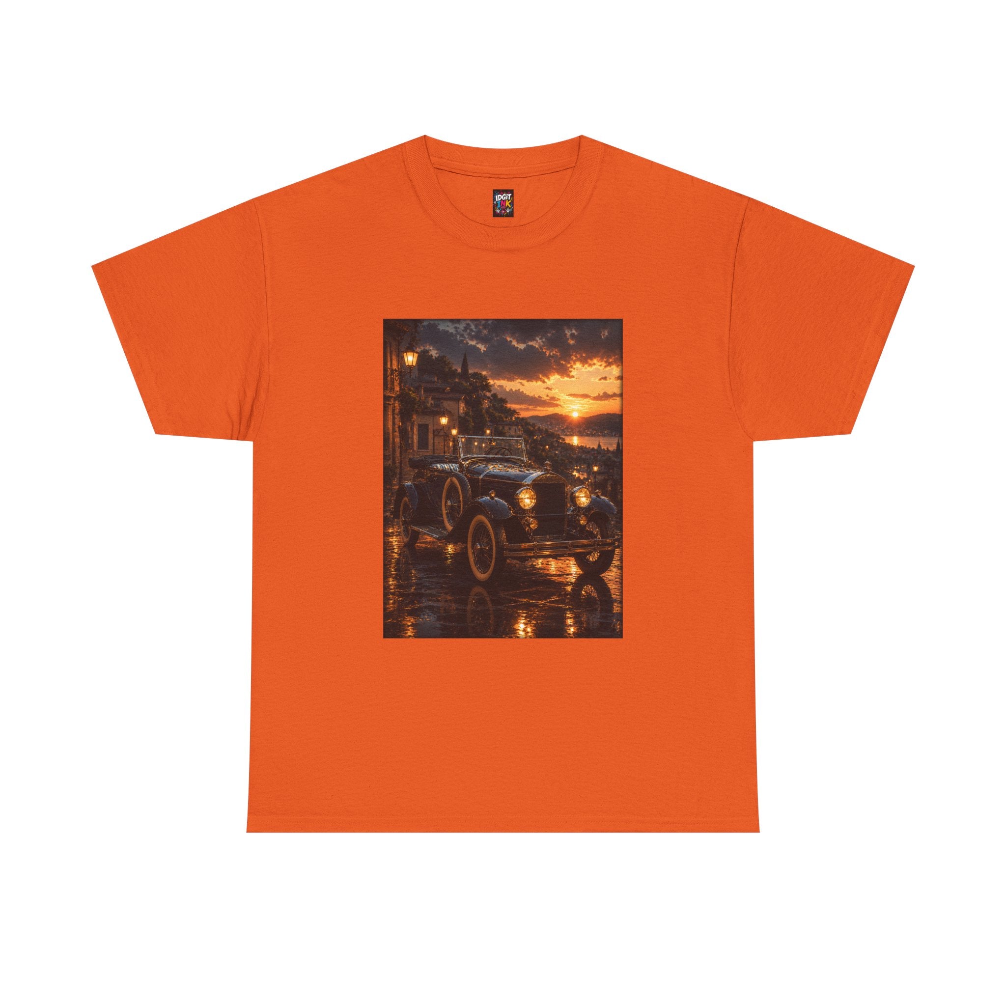 Vintage Car Sunset Tee