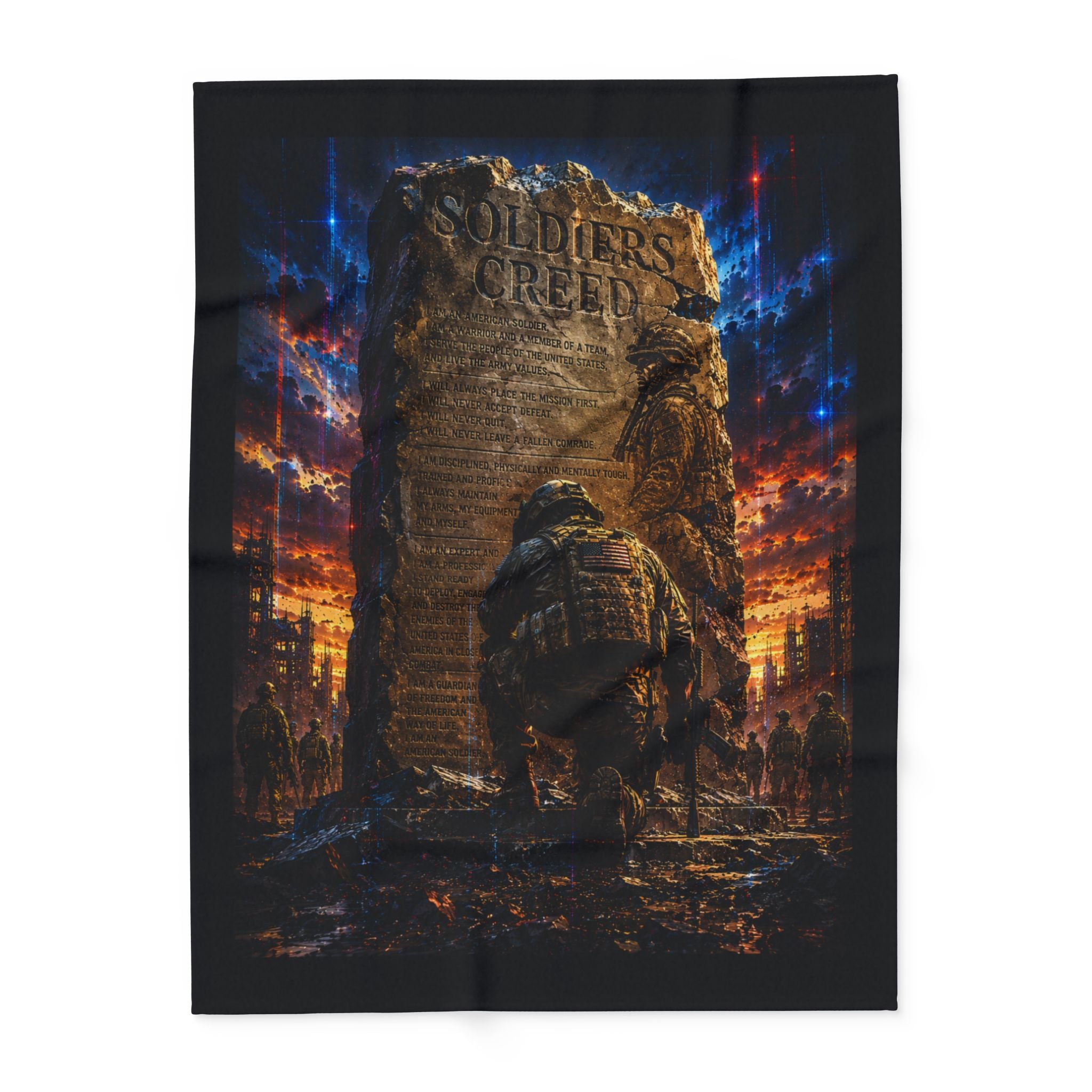 Soldiers Creed Fleece Banket