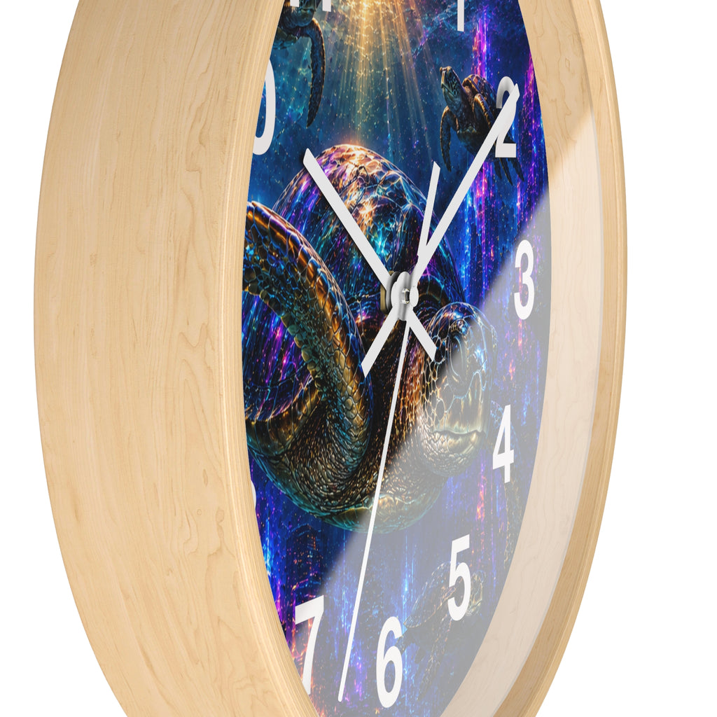 Sea Turtle Wall Clock