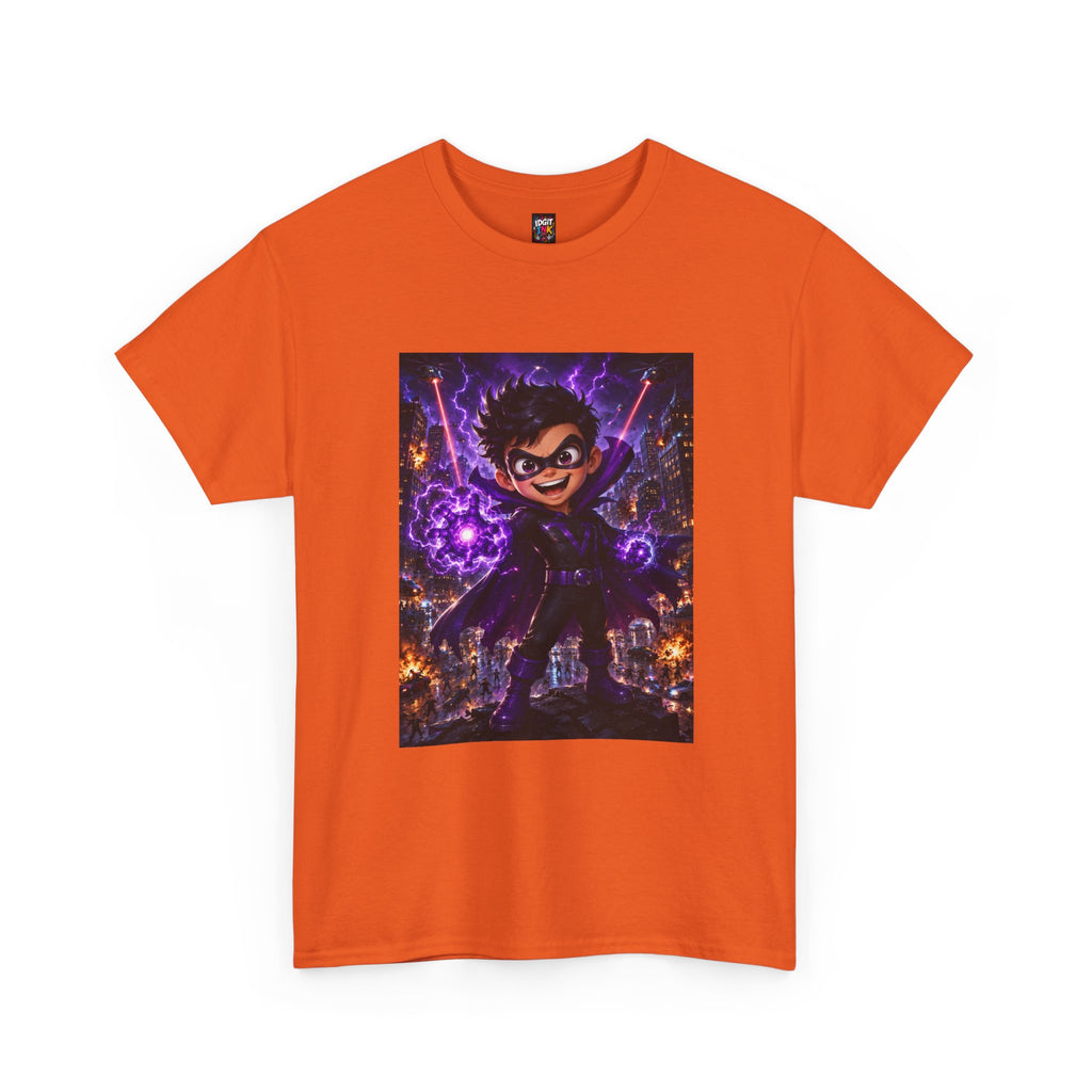 Neon Purple Superhero