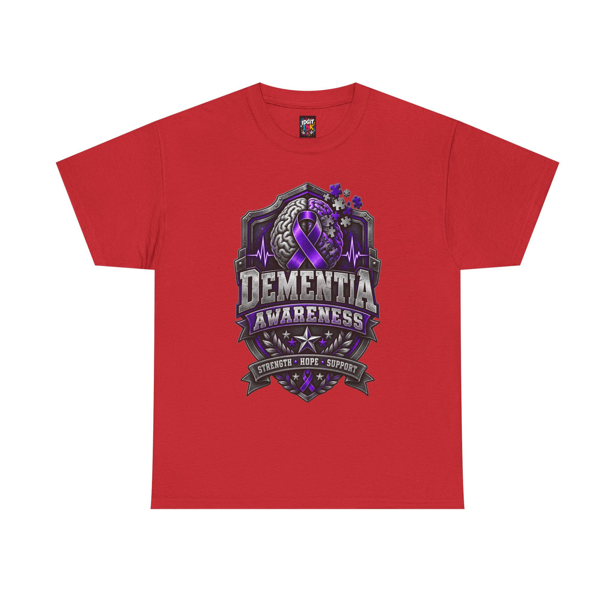 Dementia Awareness T-Shirt  Strength, Hope & Support