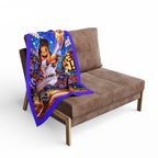 Home Run Baseball Fleece — Cozy Fleece Blanket product image 6 | Idgit Ink