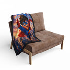 Kids Superhero — Cozy Fleece Blanket