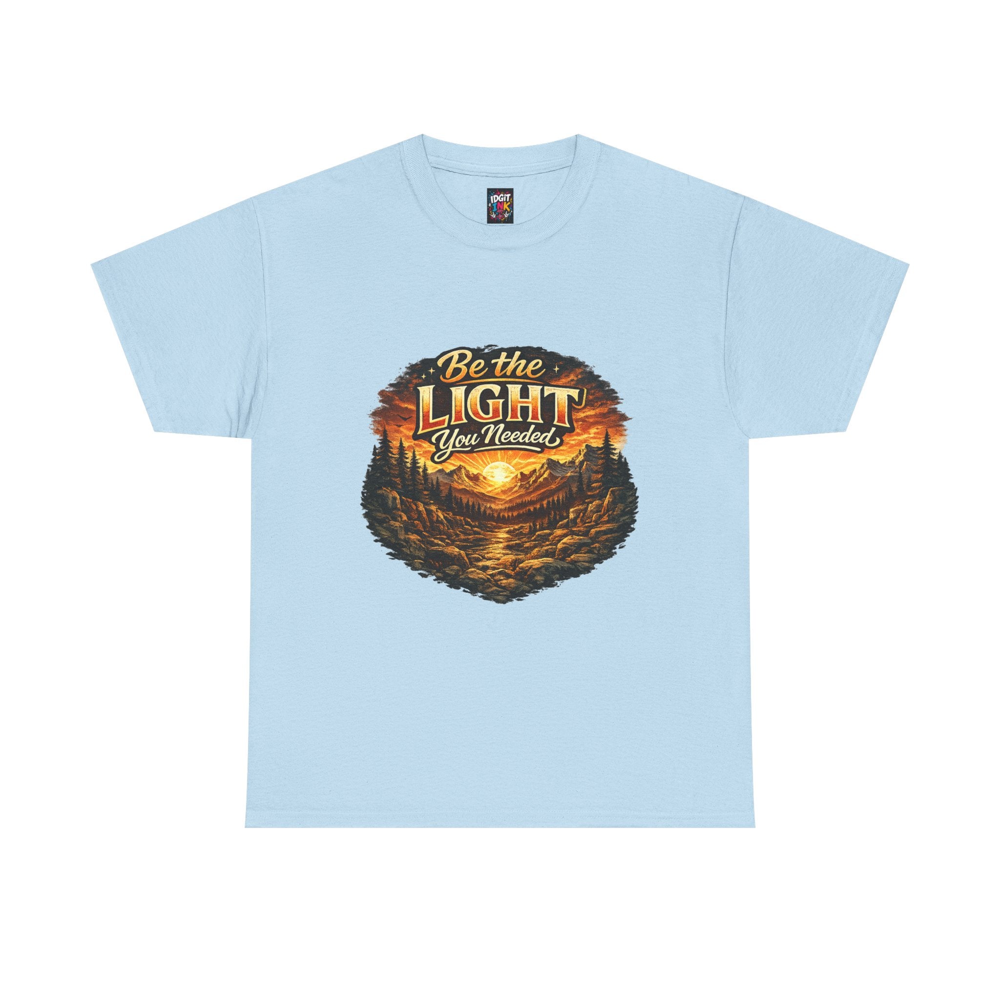 Be the Light — Inspirational Unisex T-Shirt product image 12 | Idgit Ink