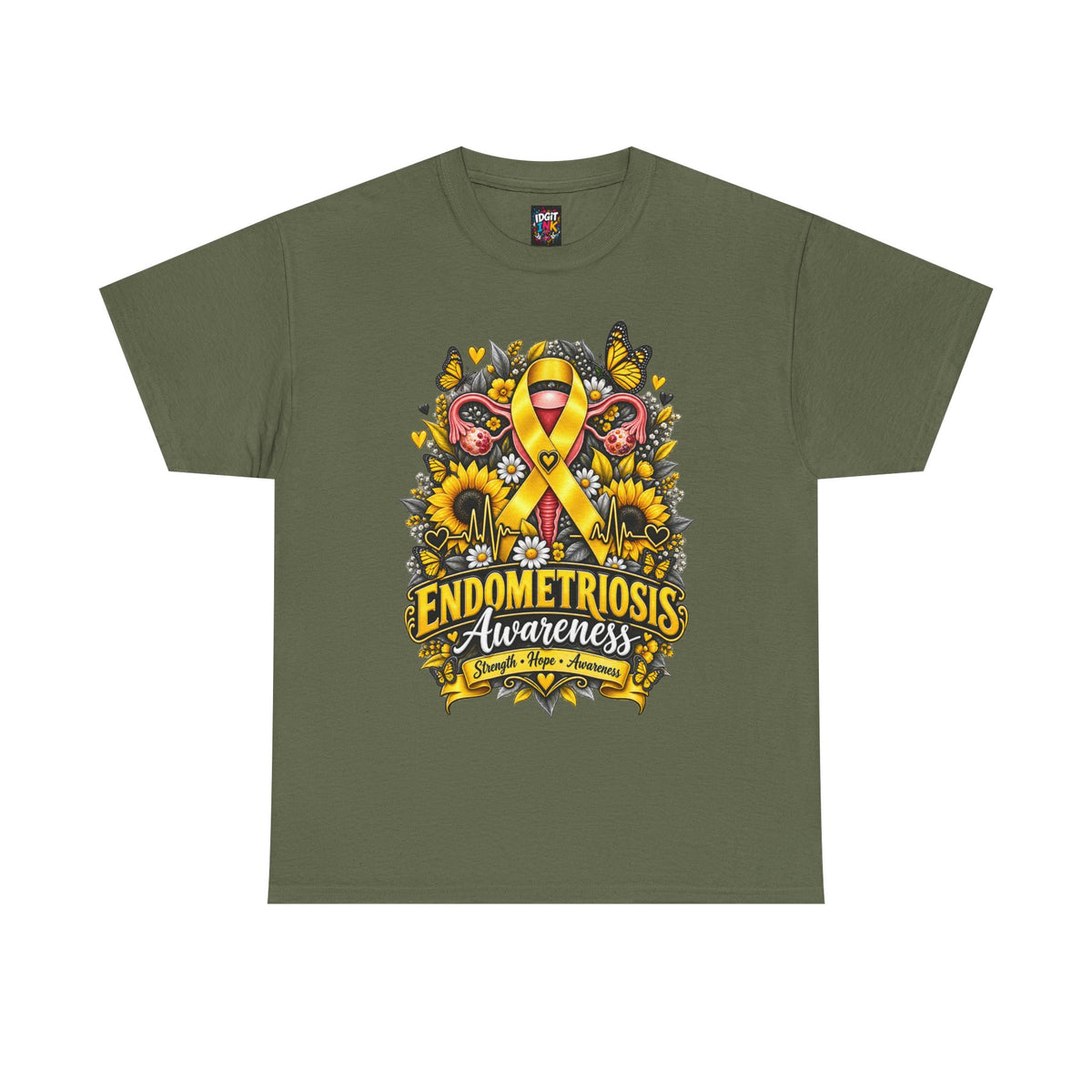 Endometriosis Awareness  Sunflower Support Tee