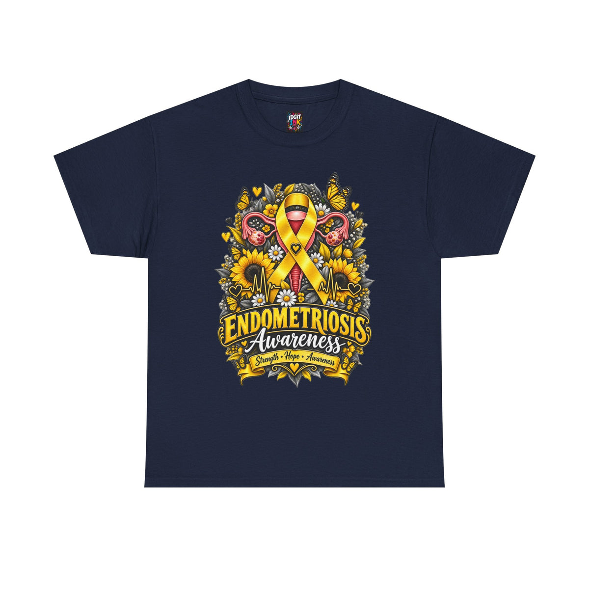 Endometriosis Awareness  Sunflower Support Tee
