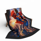 Kids Superhero — Cozy Fleece Blanket