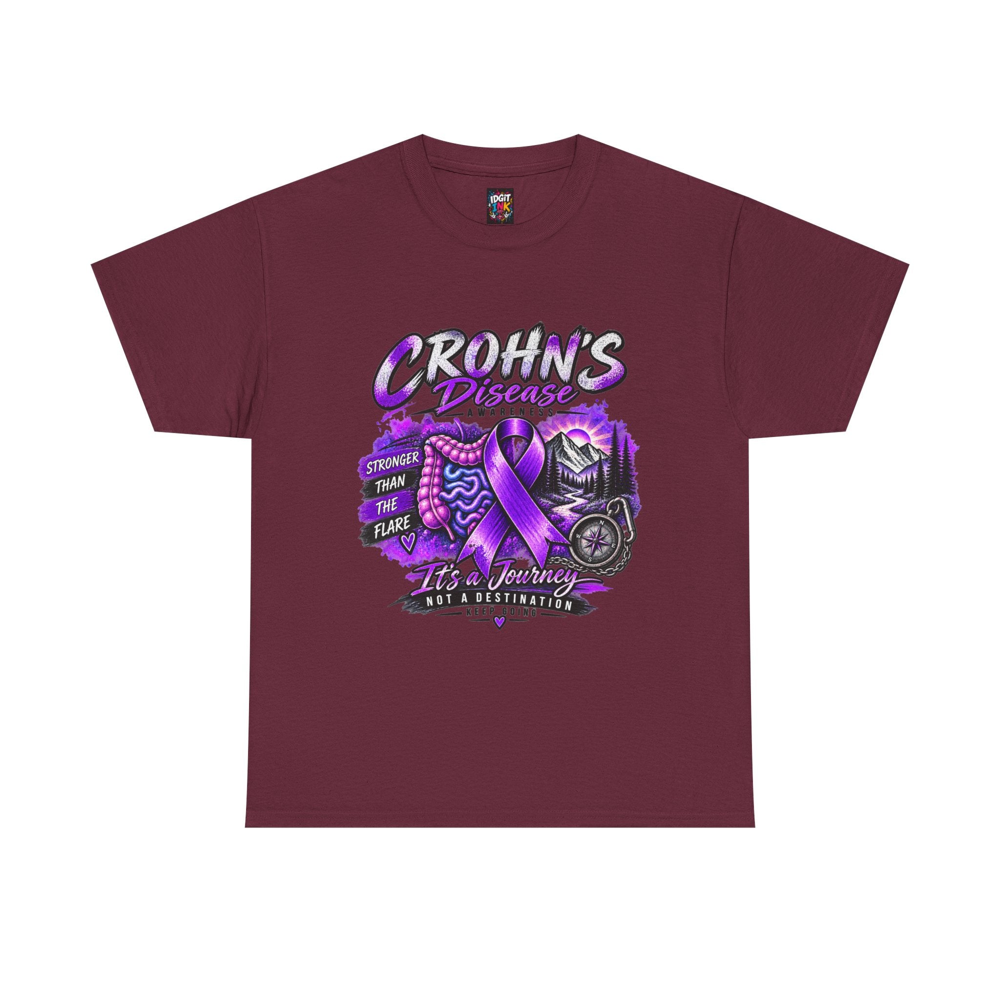 Crohn's Disease Awareness Support T-shirt