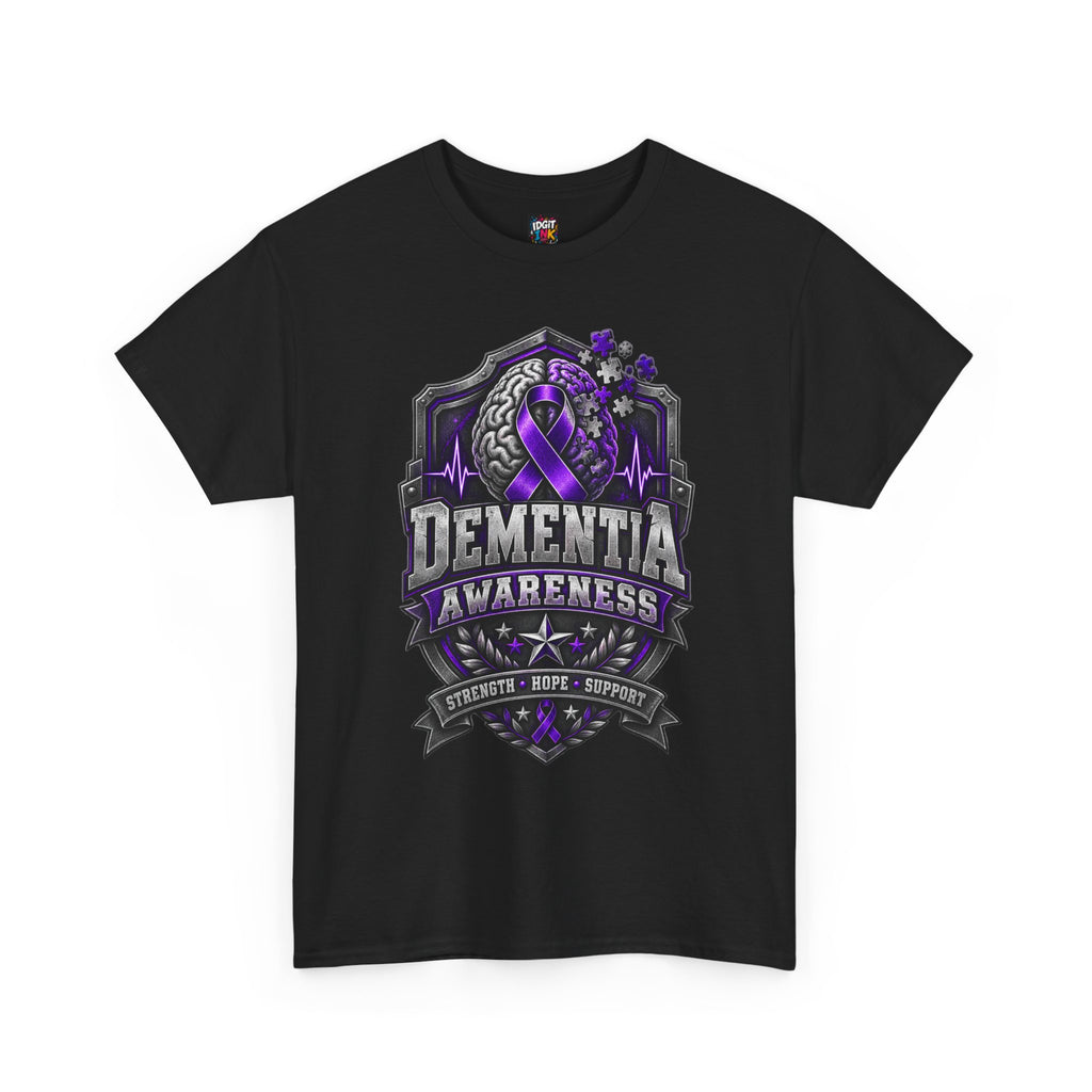 Dementia Awareness T-Shirt  Strength, Hope & Support