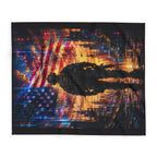 Veteran American Flag — Cozy Fleece Blanket