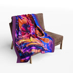 Superhero Girl Arctic — Cozy Fleece Blanket