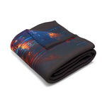Veteran American Flag — Cozy Fleece Blanket
