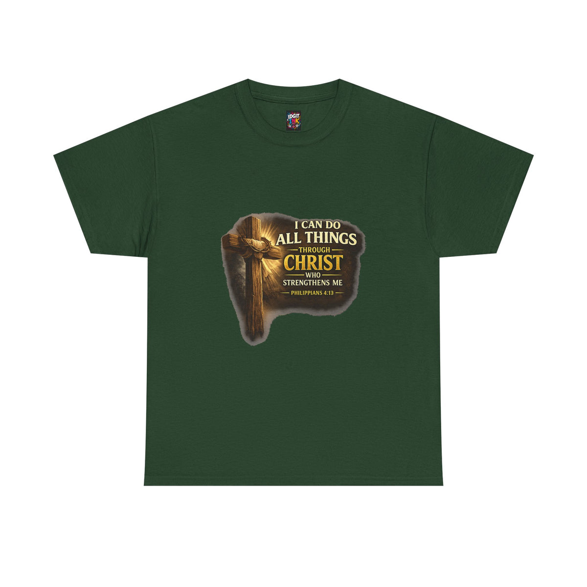 Philippians 4:13 Christian Faith Tee
