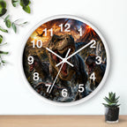 T-Rex Attack — Decorative Wall Clock