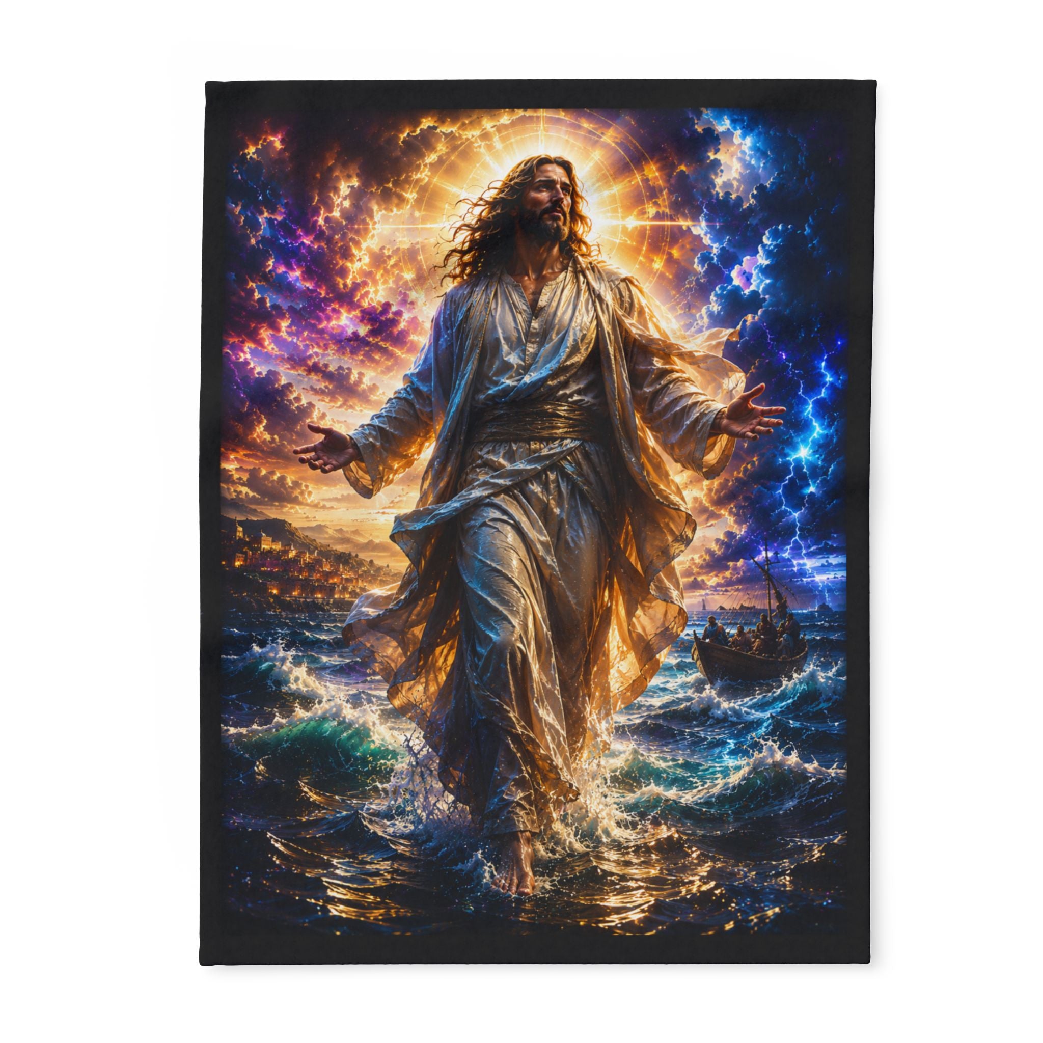 Jesus Fleece Blanket