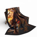 Monkey Fleece Blanket